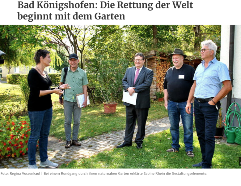 Bad Königshofen – Die Rettung der Welt beginnt mit dem Garten